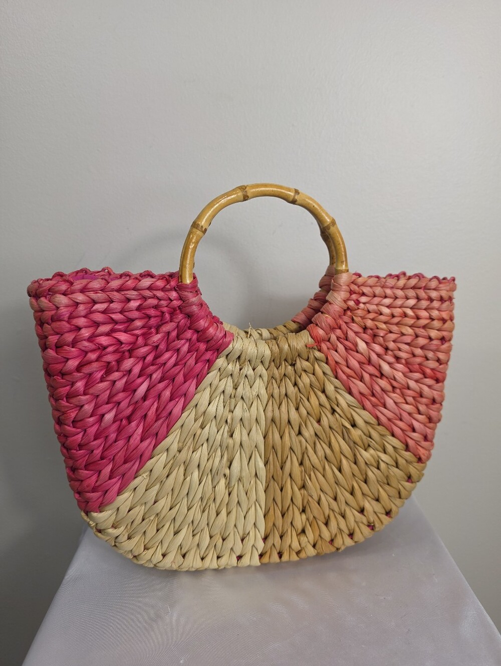Aldo Handwoven Straw Tote Bag